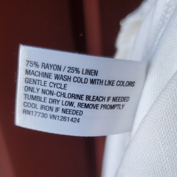 Wild Fable White Wide Leg Pants Relaxed Fit - Picture 6 of 10